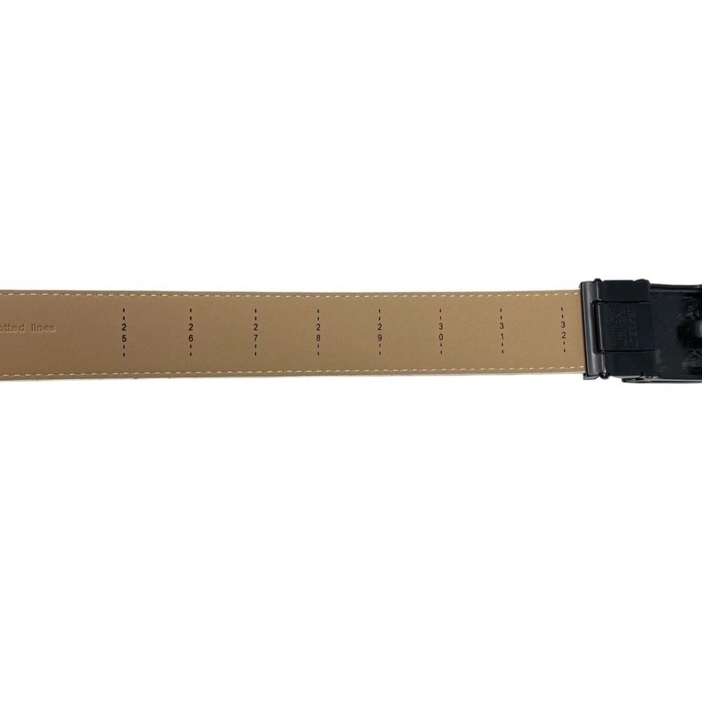 Nexbelt Mens White Belt w/ Fast Eddie X Factor Buckle Golf Ratcheting Leather - Picture 5 of 10